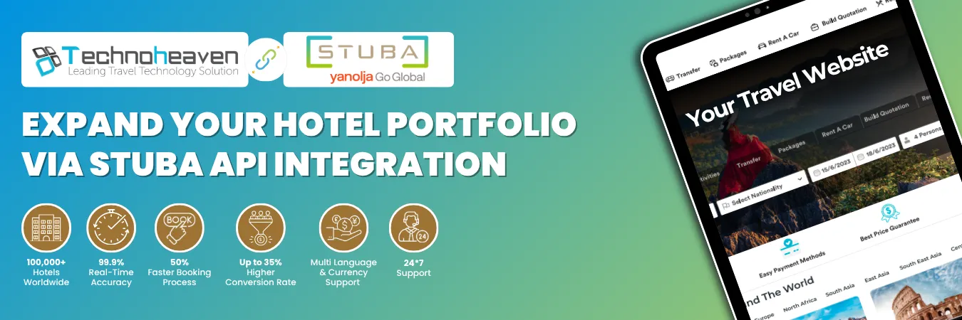 Stuba API Integration via Technoheaven