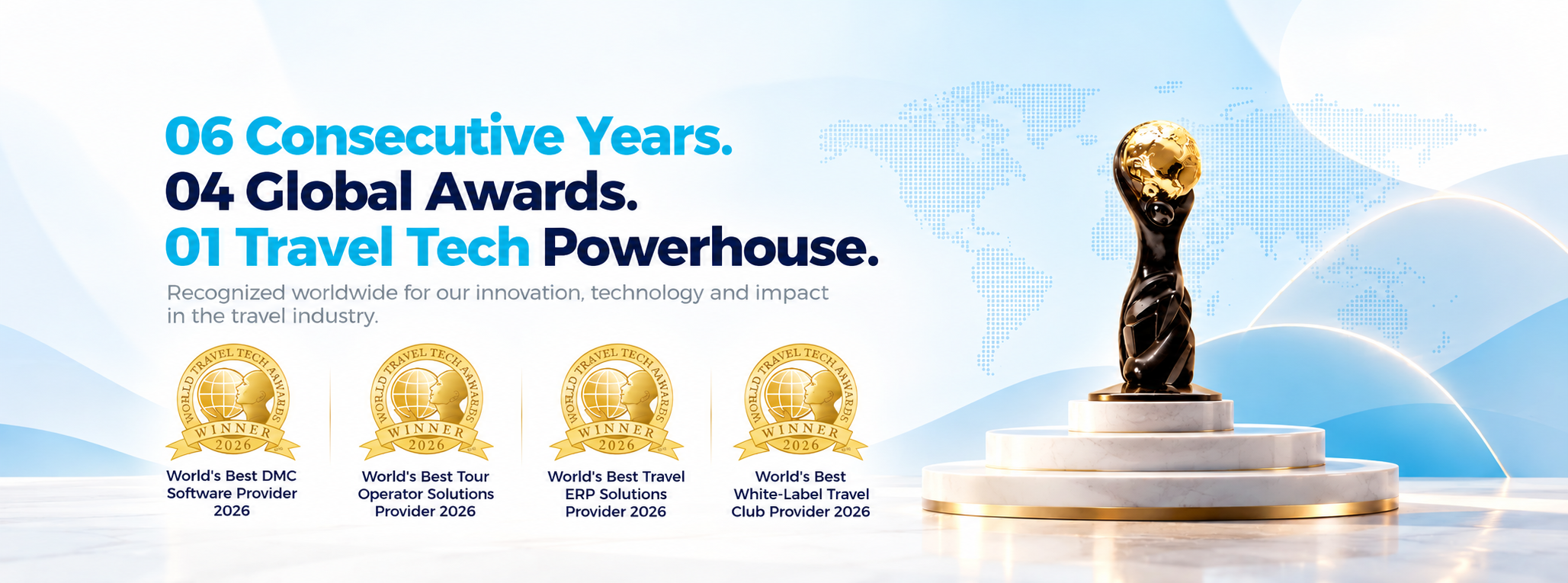 Technoheaven wins 4 awards at WTTA 2026
